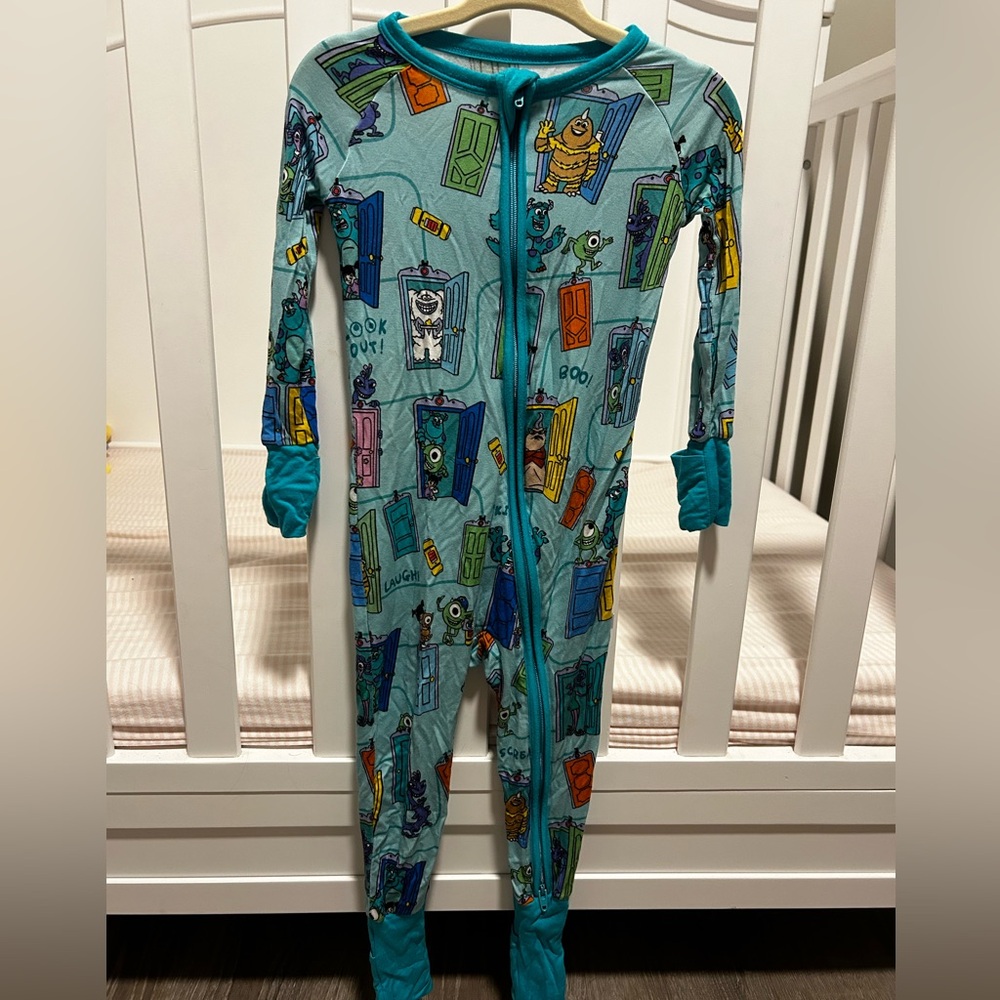 Little Sleepies Monsters Inc zippy 12-18 months